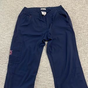 koi lite navy blue scrub bottoms